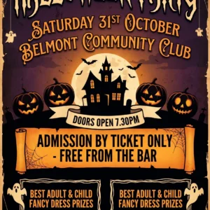 Halloween Party Saturday 31st October